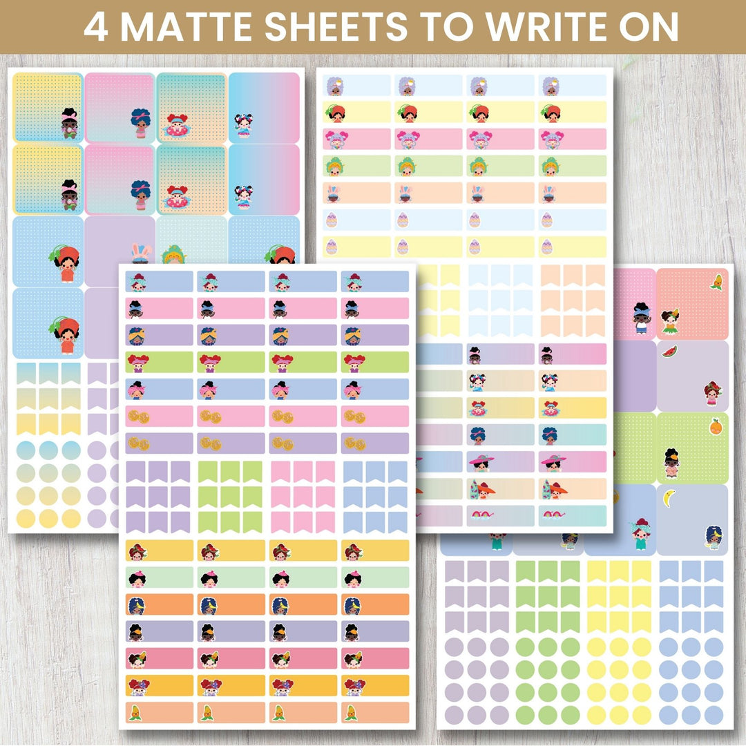 Planner Sticker Value Pack, Hola Mijas Bonitas Pack