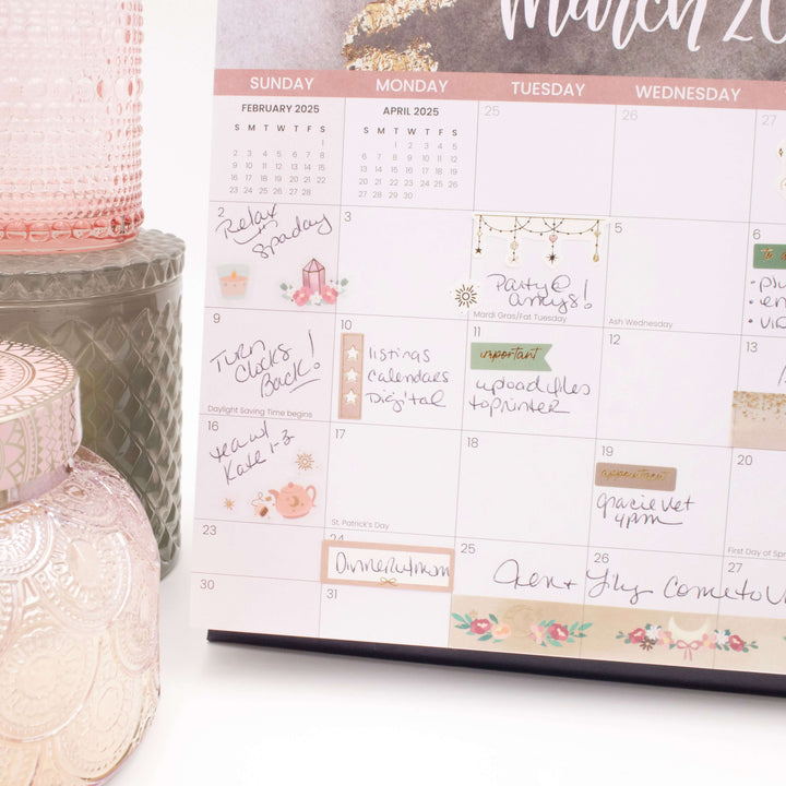 Planner Stickers, Simply Gilded x bloom Boho Celestial Sticker Pack