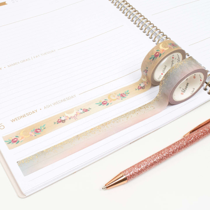 Washi & PET Tape Set, Boho Celestial - Simply Gilded x bloom