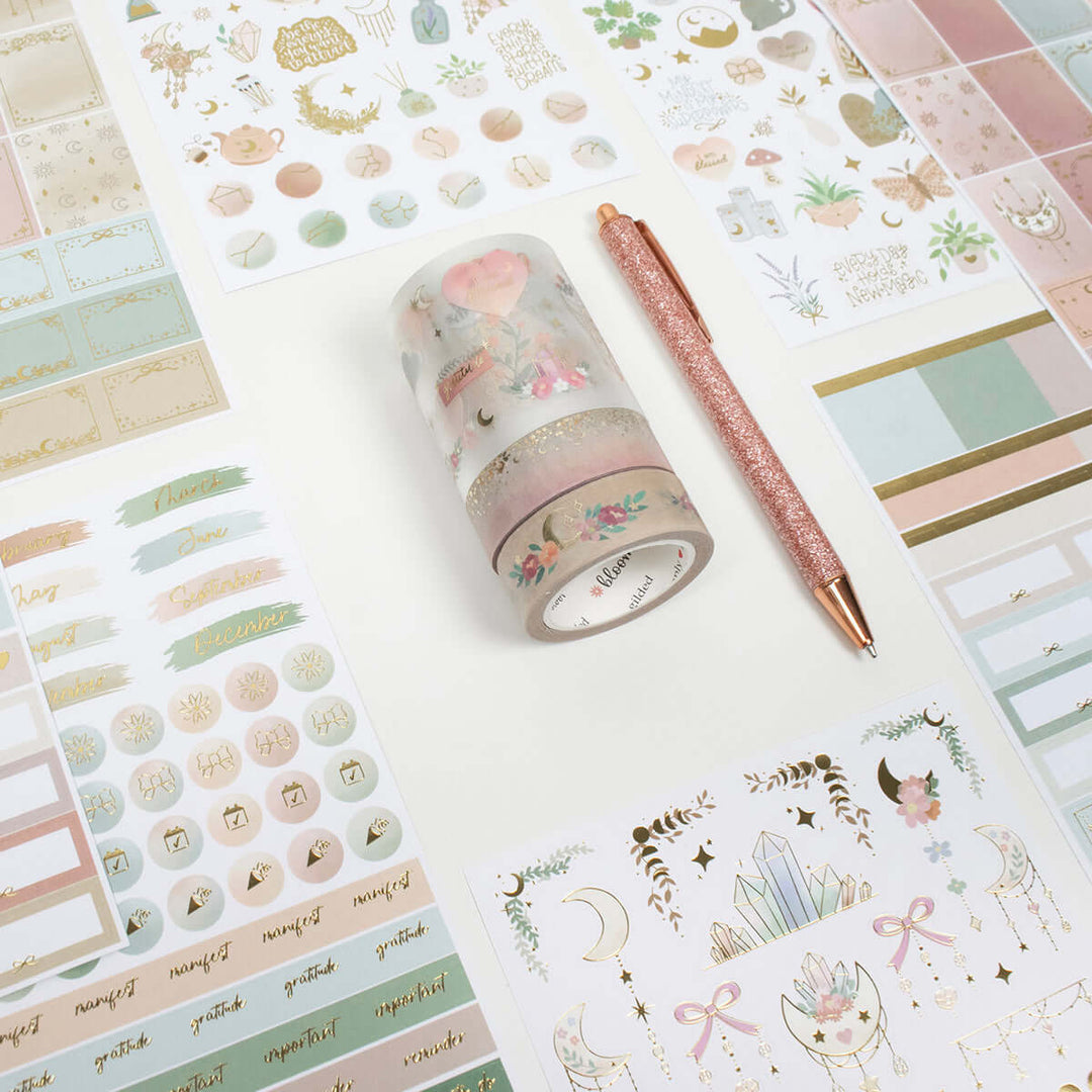 Boho Celestial Planning Bundle – Simply Gilded x bloom