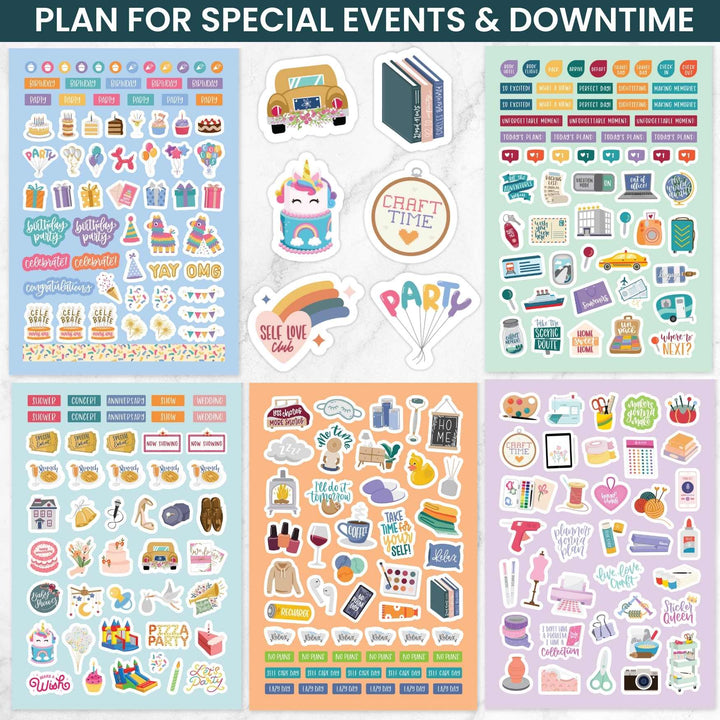 40 Page Sticker Book, Volume 1 - Stickers Make Everything Better