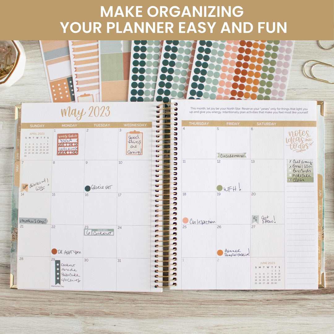 Planner Stickers, Color Coding Pack, Sweater Weather