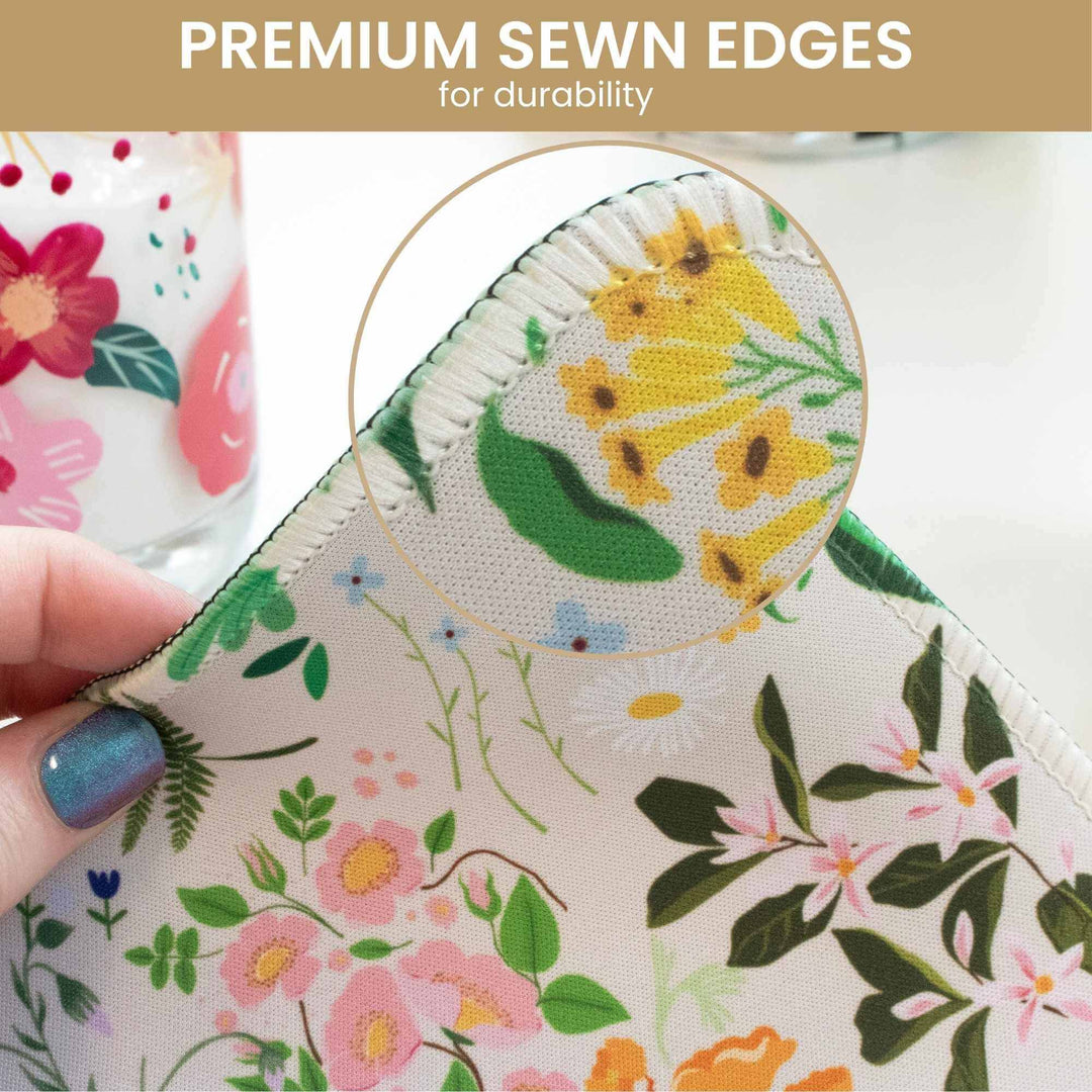 Large Desk Mat, Garden Party