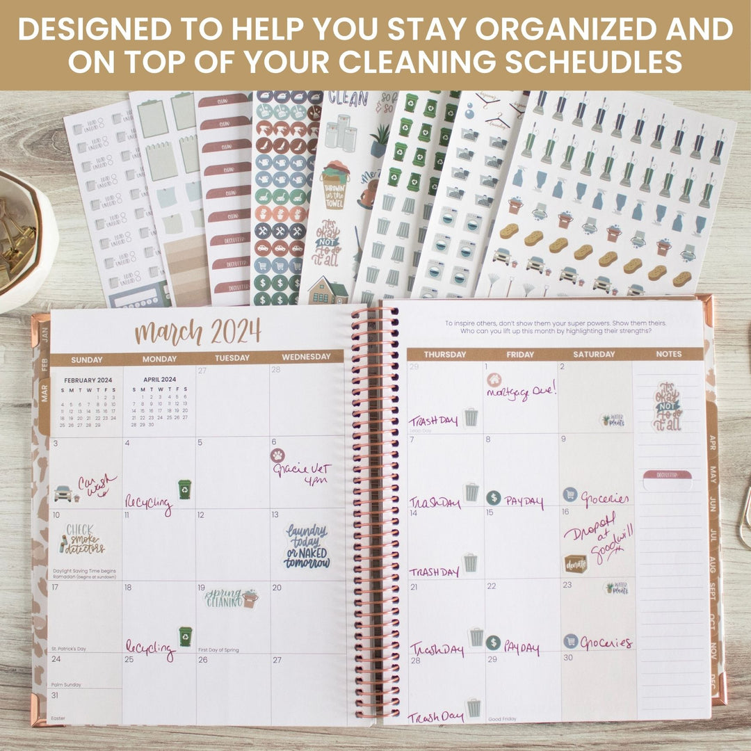 Planner Stickers, Household Chore Pack