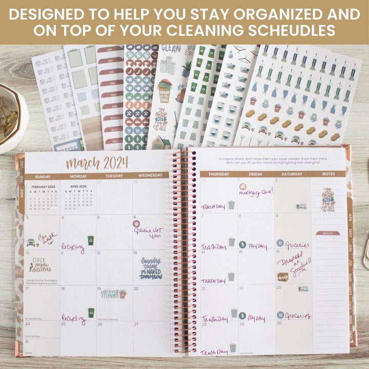 Planner Stickers, Household Chore Pack