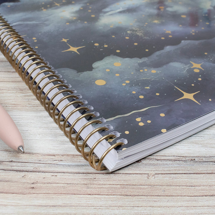 2026 Soft Cover Planner, 8.5" x 11", Midnight Sky