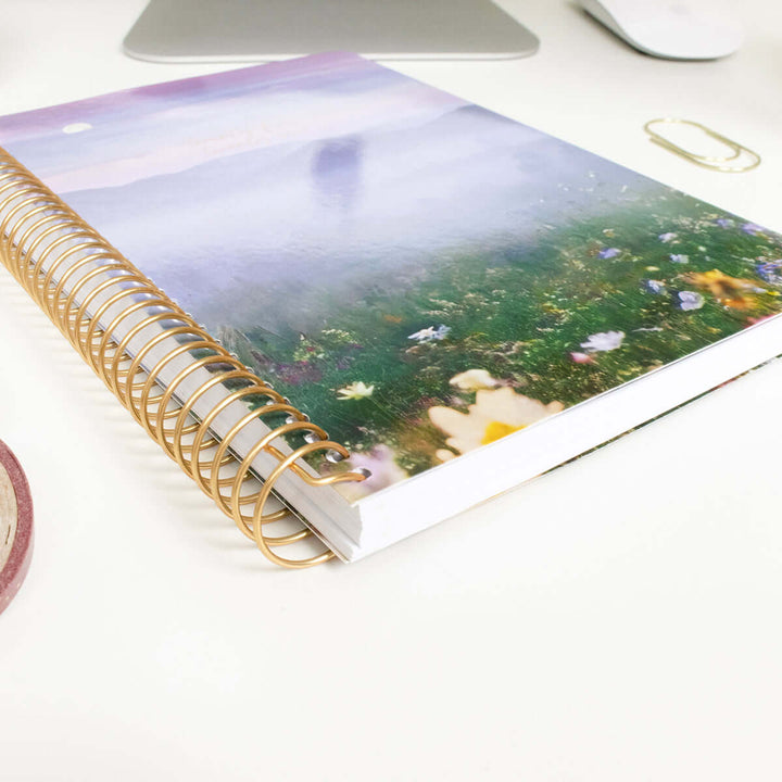 2025-26 Soft Cover Planner, 5.5" x 8.25", Mystical Mountains