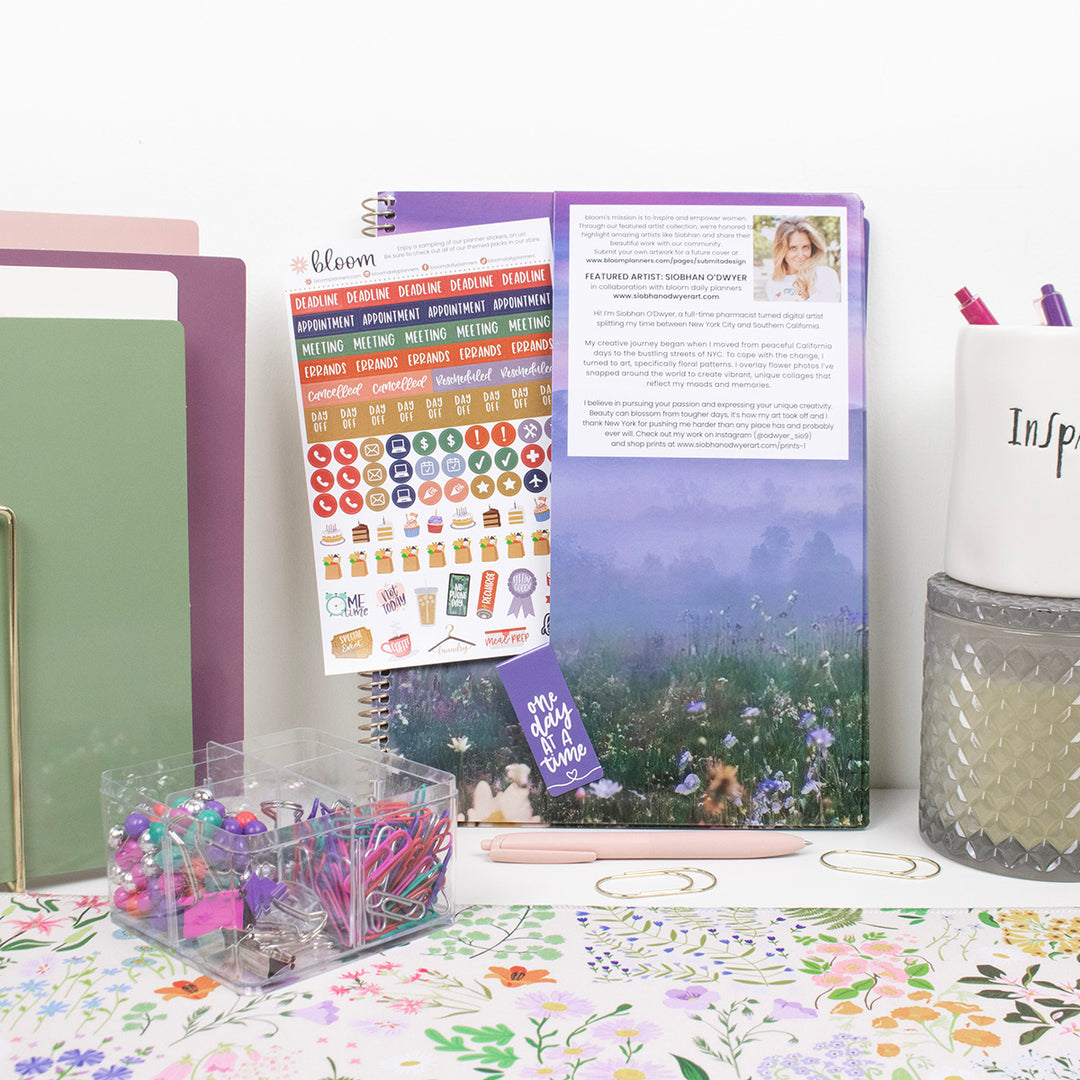 2026 Soft Cover Planner, 8.5" x 11", Mystic Mountains