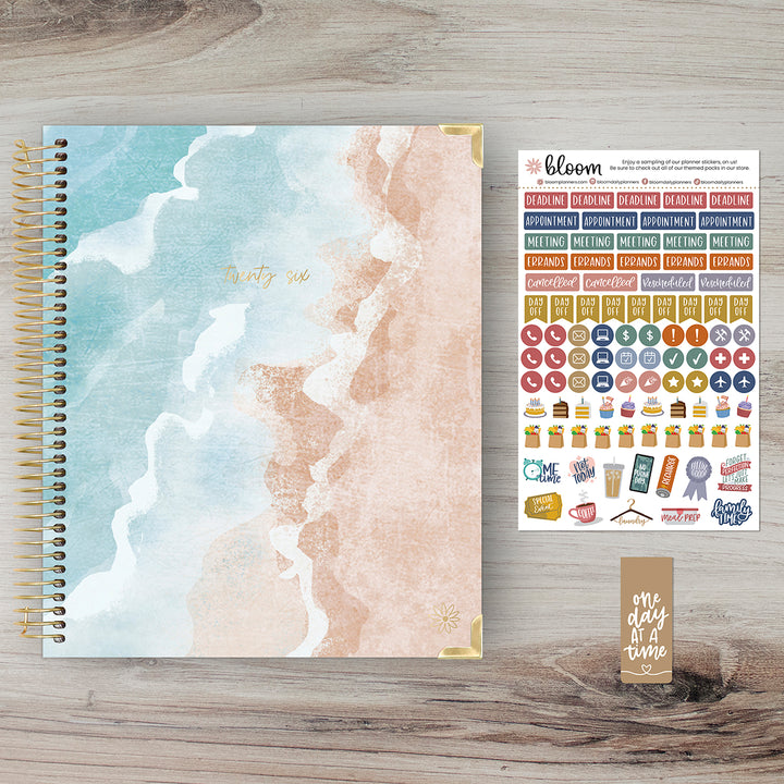 2026 Vision Planner, 7.5" x 9", Ocean Oasis