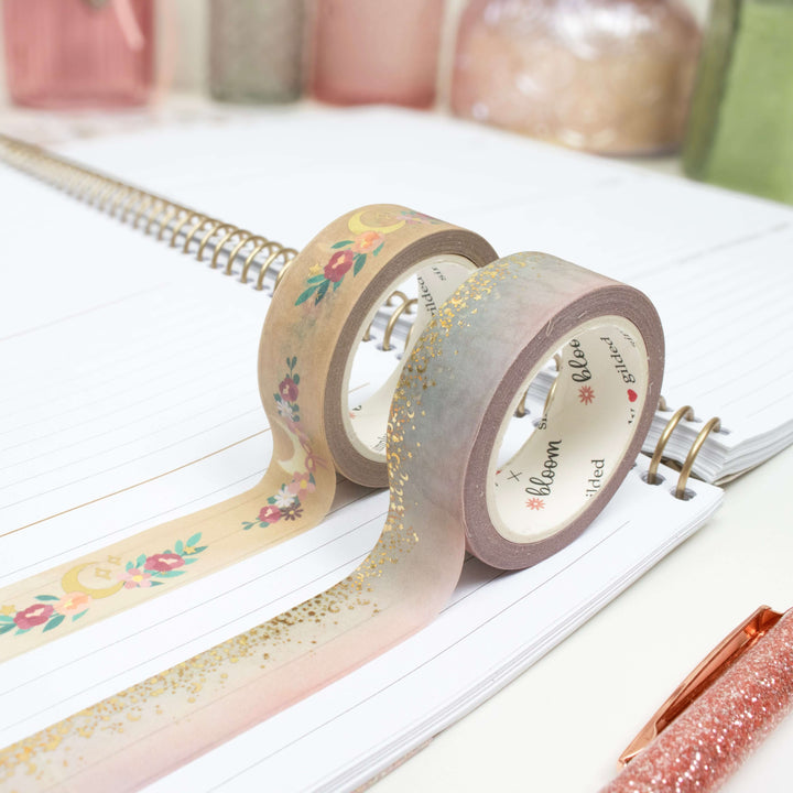 Washi & PET Tape Set, Boho Celestial - Simply Gilded x bloom