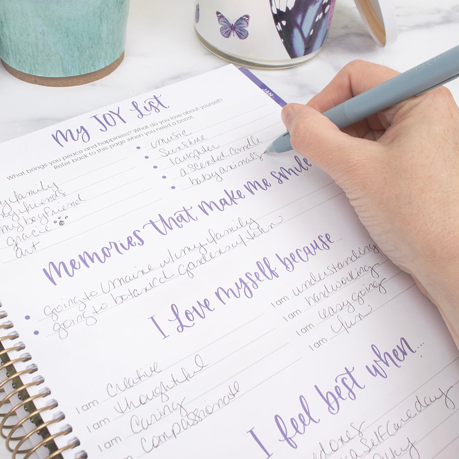 2026 Hard Cover Planner, 8.5" x 11", Whimsical Wildflowers