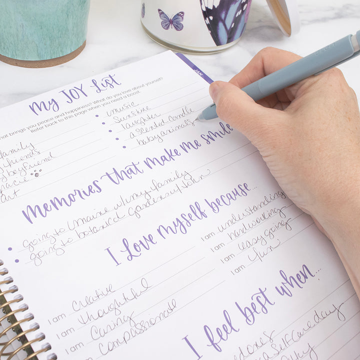 2026 Hard Cover Planner, 8.5" x 11", Wildflower Mountainside