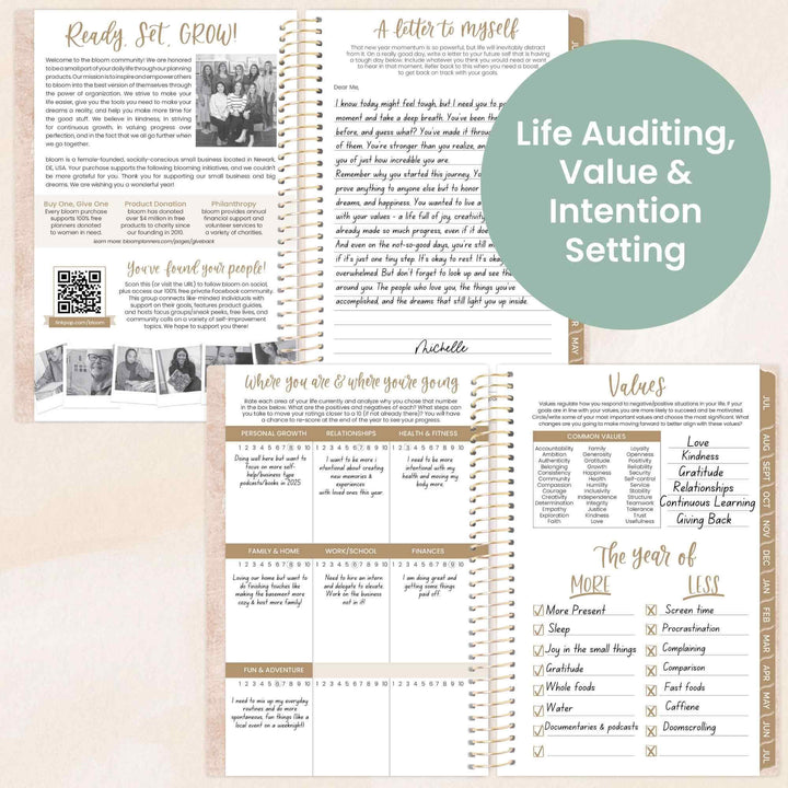 2025-26 Soft Cover Planner, 4" x 6", Ocean Oasis