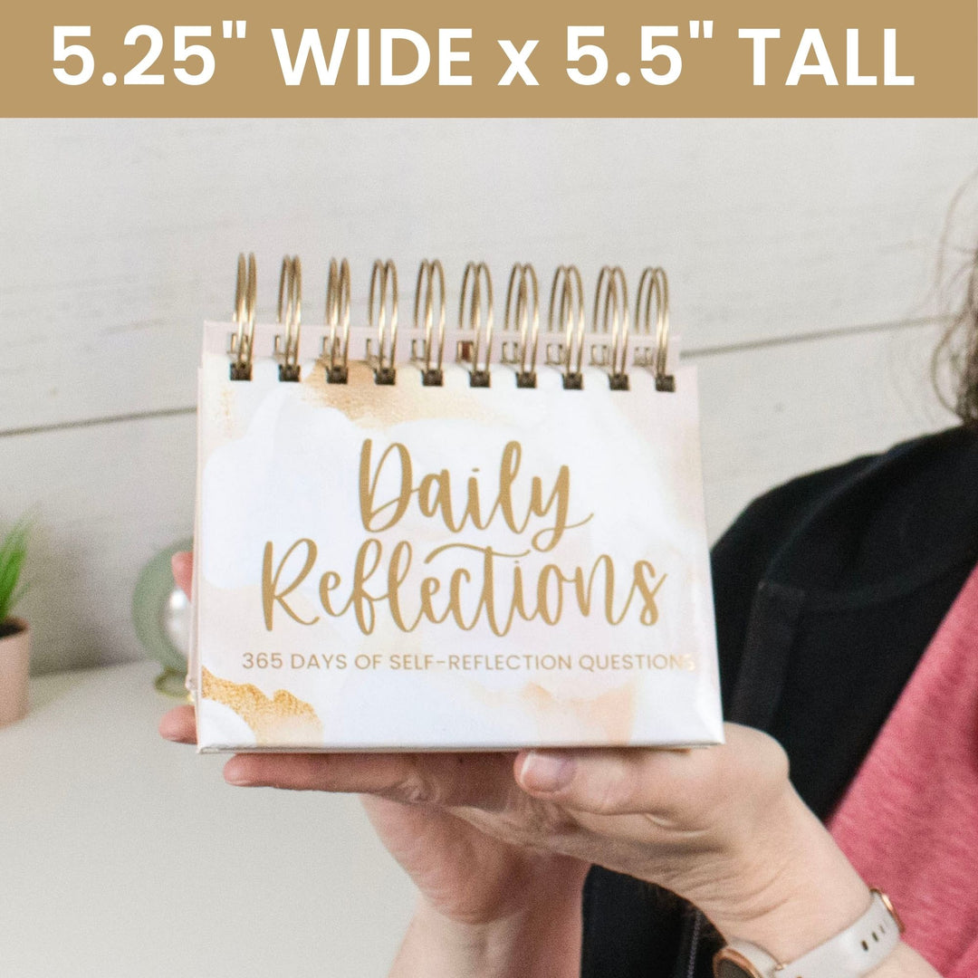 Inspirational Perpetual Desk Easel, Daily Reflection Questions