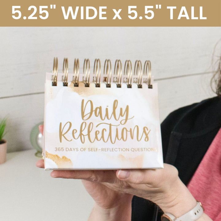 Inspirational Perpetual Desk Easel, Daily Reflection Questions