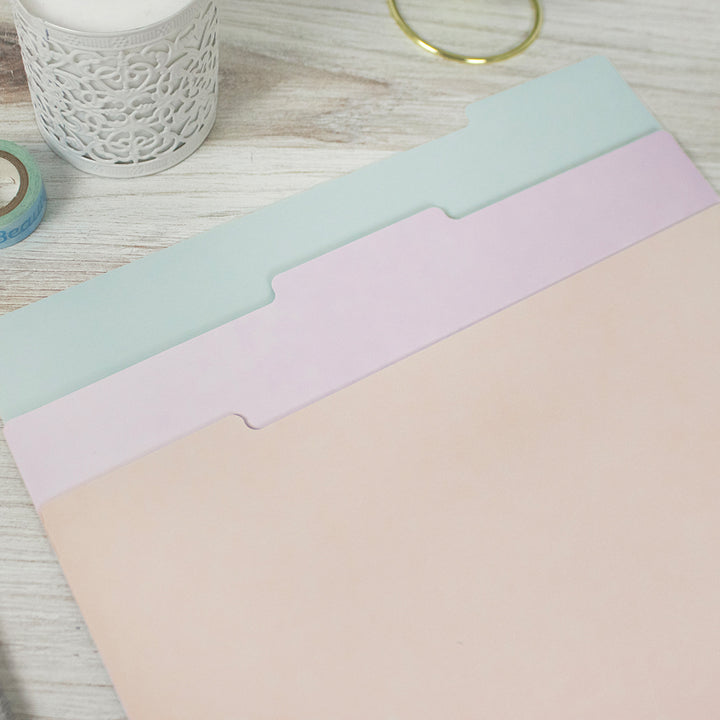 File Folder Set, 6 Pack, Garden Party