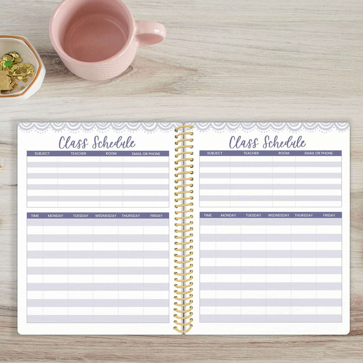 2025-26 Soft Cover Daisy Student Planner, 7" x 9", Let Your Light Shine