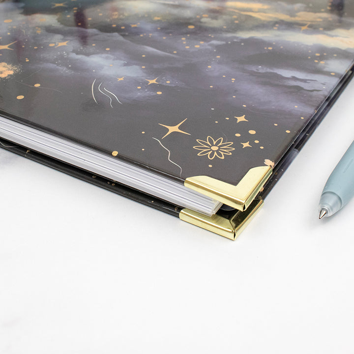 2026 Hard Cover Planner, 8.5" x 11", Midnight Sky