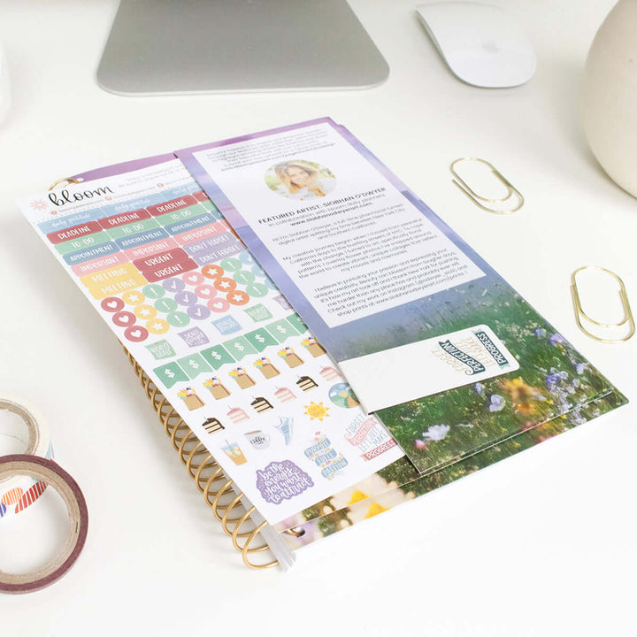 2025-26 Soft Cover Planner, 5.5" x 8.25", Mystical Mountains