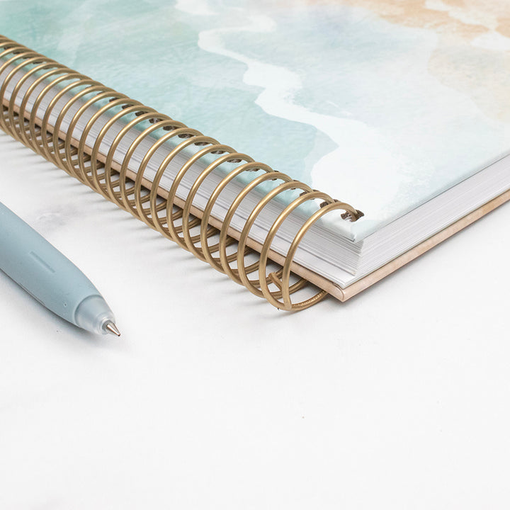 2026 Hard Cover Planner, 8.5" x 11", Ocean Oasis