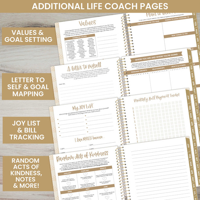 2024 Soft Cover Planner, 4" x 6", Cleerely Stated