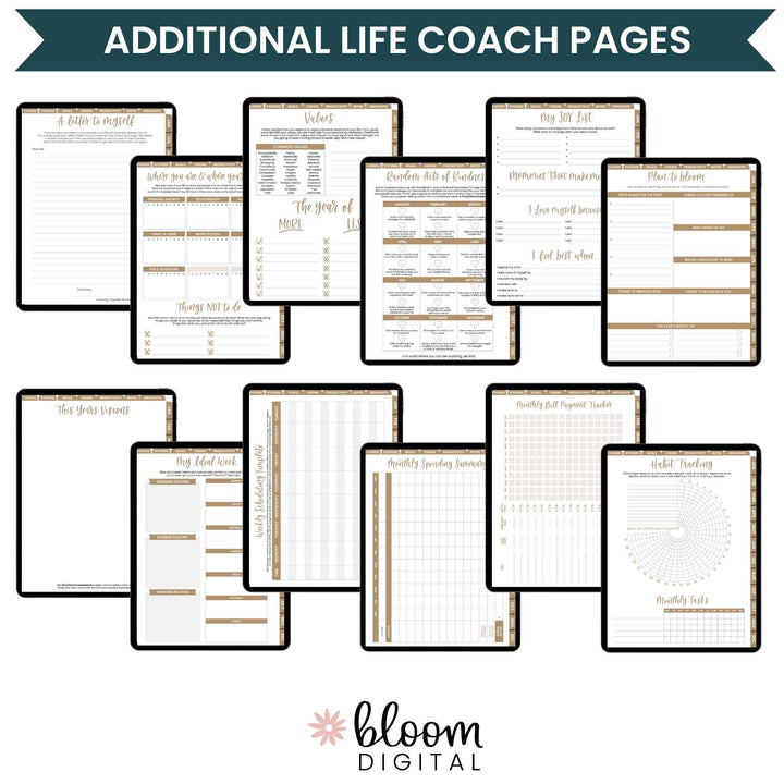 Digital Planner, Dated 2026 Classic Planner