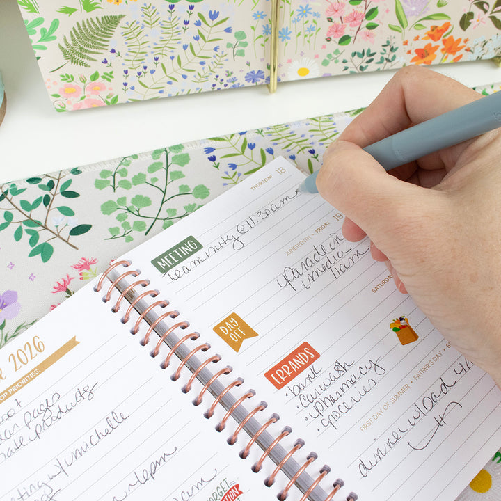 2026 Soft Cover Planner, 4" x 6", Coastal Calm