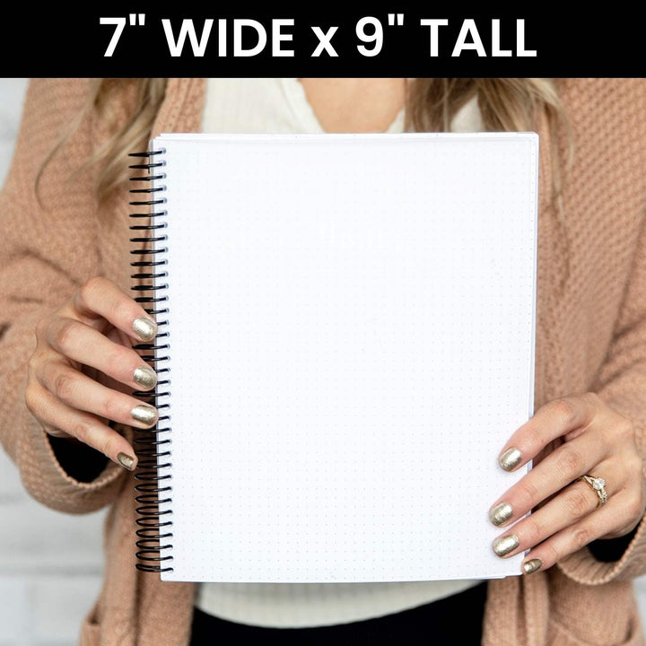 Undated Dot Journaling Planner & Calendar, Dots
