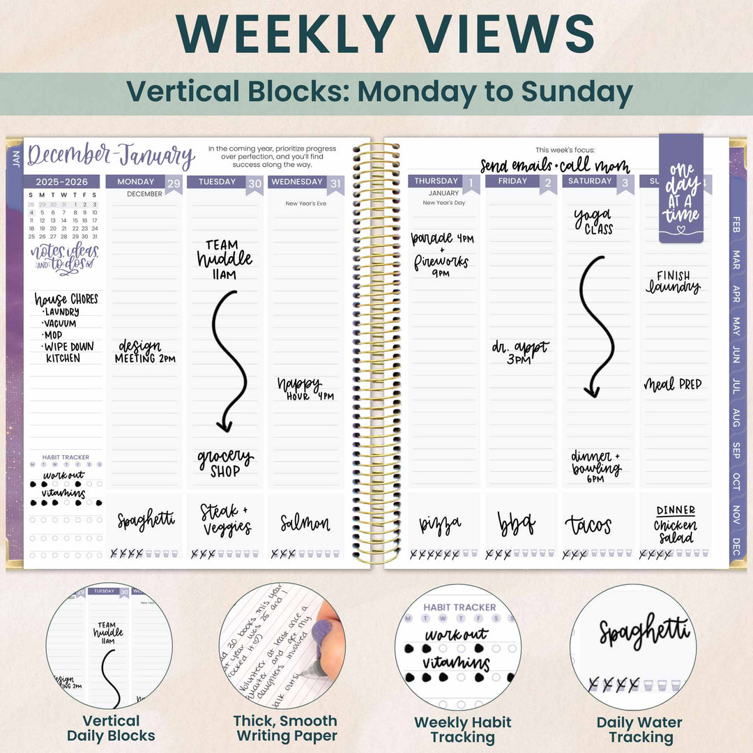 2026 Vision Planner, 7.5" x 9", Good Things Are Coming