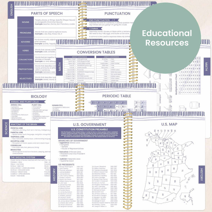 2025-26 Soft Cover Daisy Student Planner, 7" x 9", Let Your Light Shine