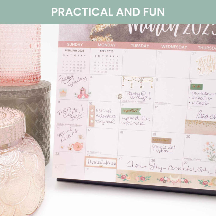 Planner Stickers, Simply Gilded x bloom Boho Celestial Sticker Pack