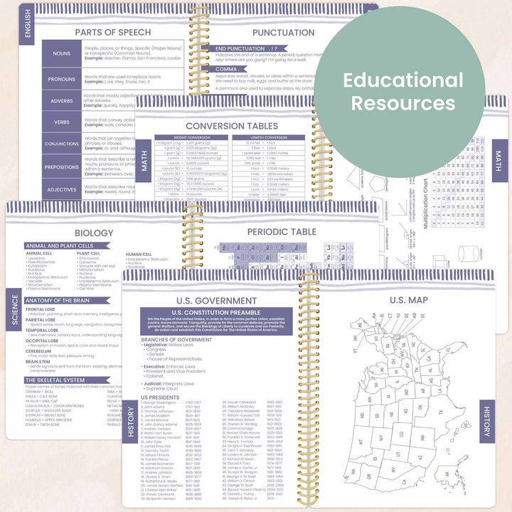 2025-26 Soft Cover Daisy Student Planner, 7" x 9", So Many Reasons to be Happy