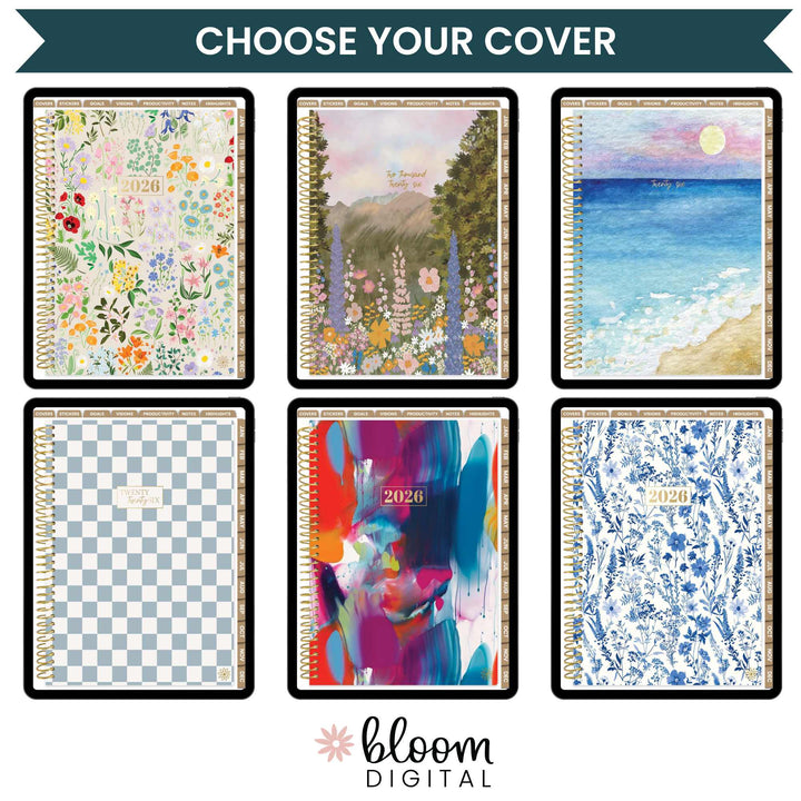 Digital Planner, Dated 2026 Classic Planner