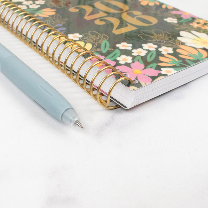 2026 Soft Cover Planner, 4" x 6", Blooming Wildly