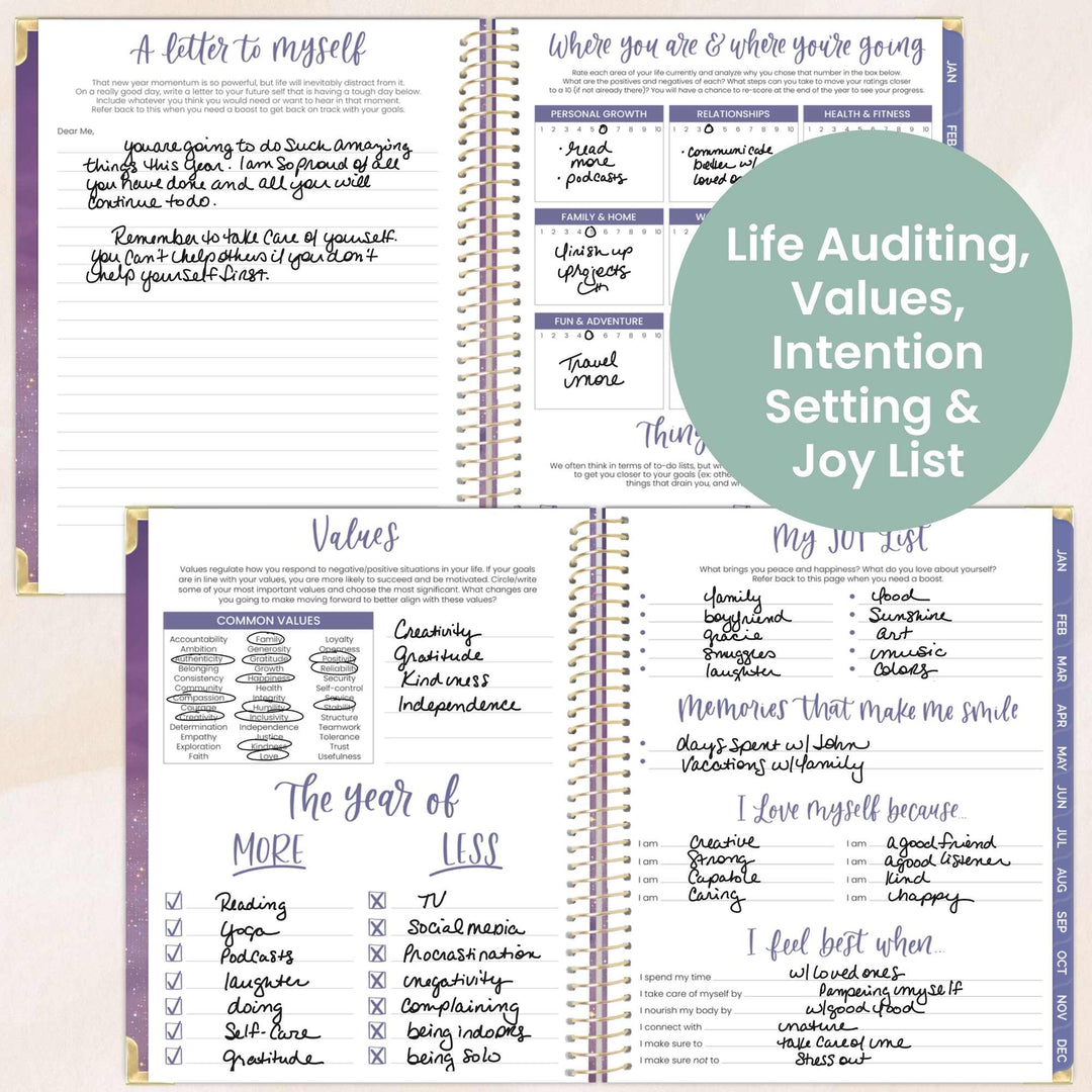 2026 Hard Cover Planner, 8.5" x 11", Good Things are Coming