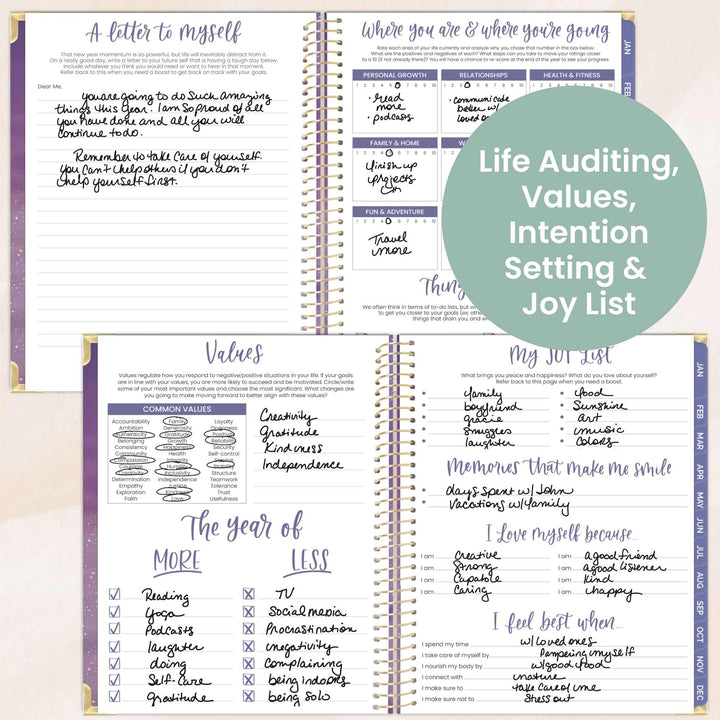 2026 Hard Cover Planner, 8.5" x 11", Good Things are Coming