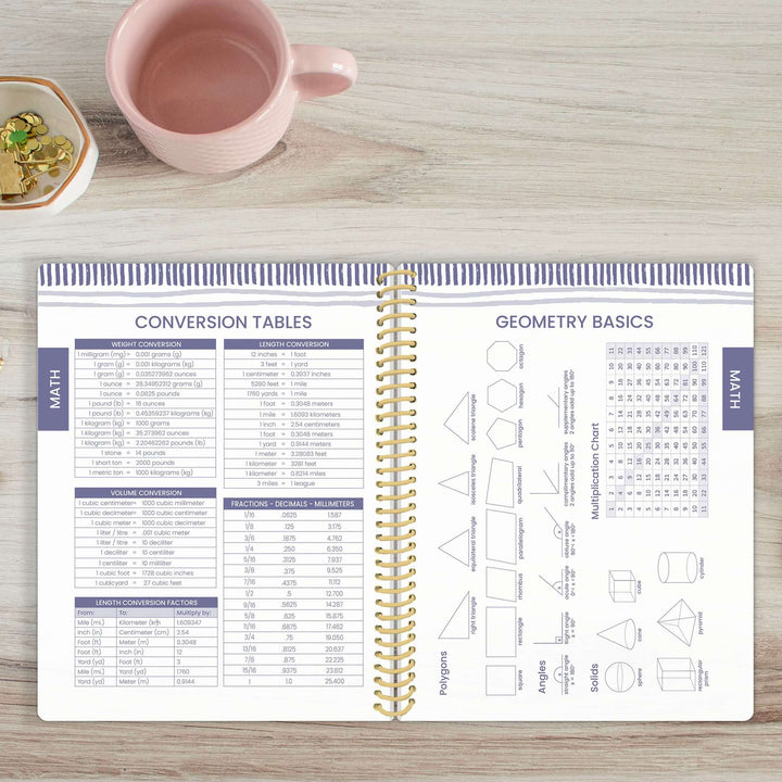 2025-26 Soft Cover Daisy Student Planner, 7" x 9", Let Your Light Shine