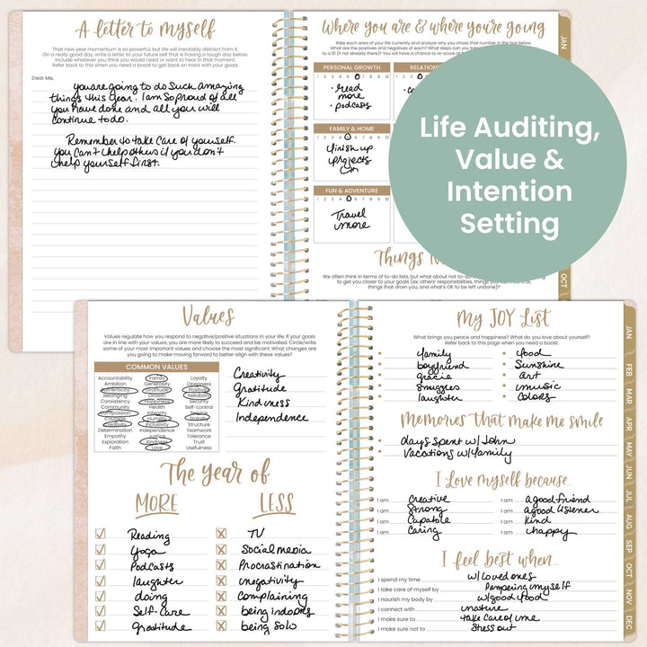 2026 Soft Cover Planner, 8.5" x 11", Ocean Oasis