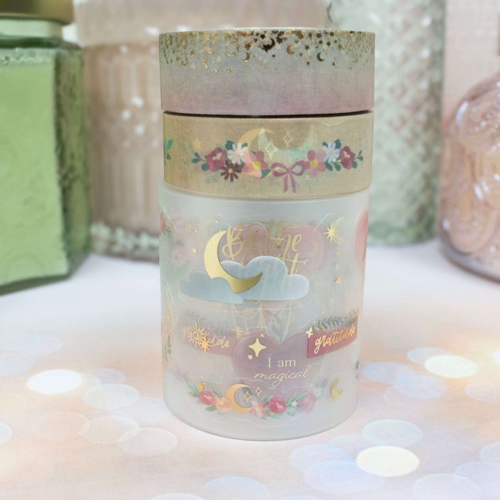 Washi & PET Tape Set, Boho Celestial - Simply Gilded x bloom