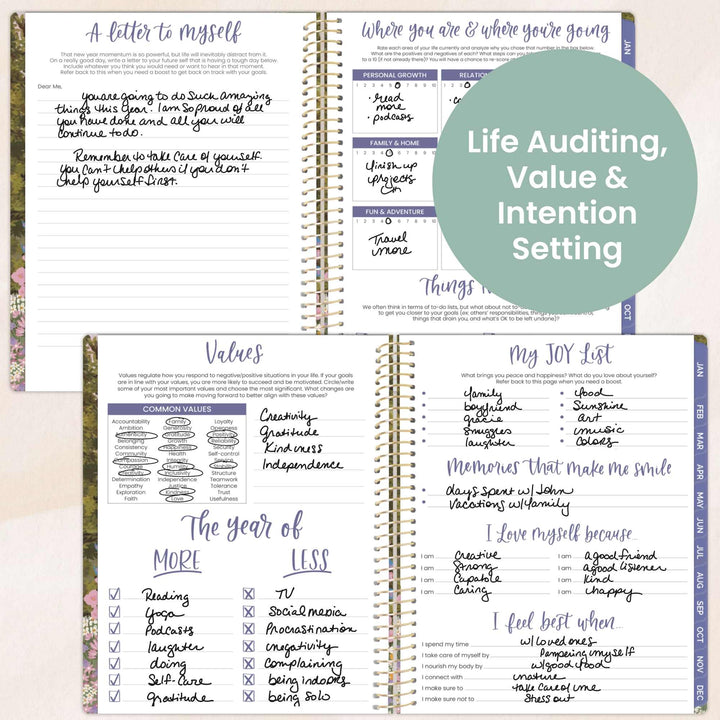 2026 Soft Cover Planner, 8.5" x 11", Wildflower Mountainside