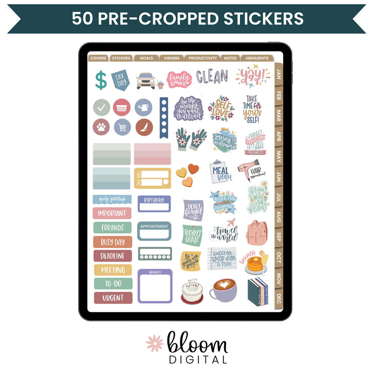 Digital Planner, Dated 2026 Classic Planner