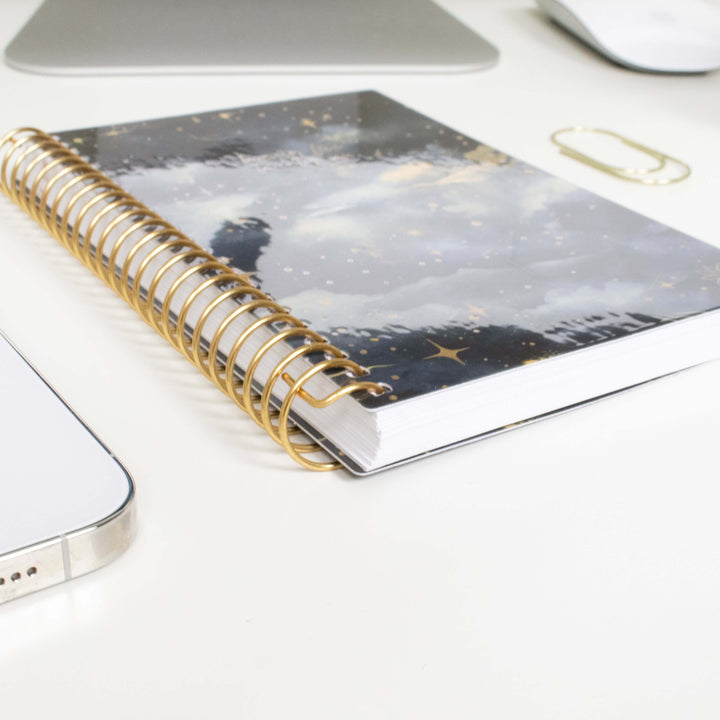 2025-26 Soft Cover Planner, 4" x 6", Midnight Sky