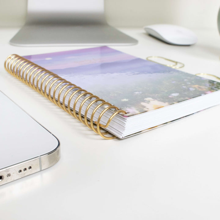 2025-26 Soft Cover Planner, 4" x 6", Mystical Mountains