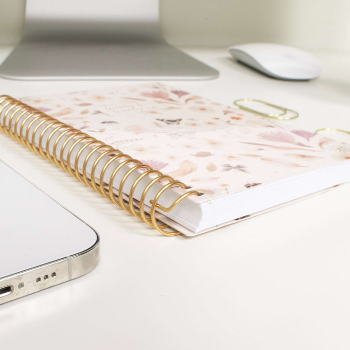 2025-26 Soft Cover Planner, 4" x 6", Butterfly Garden