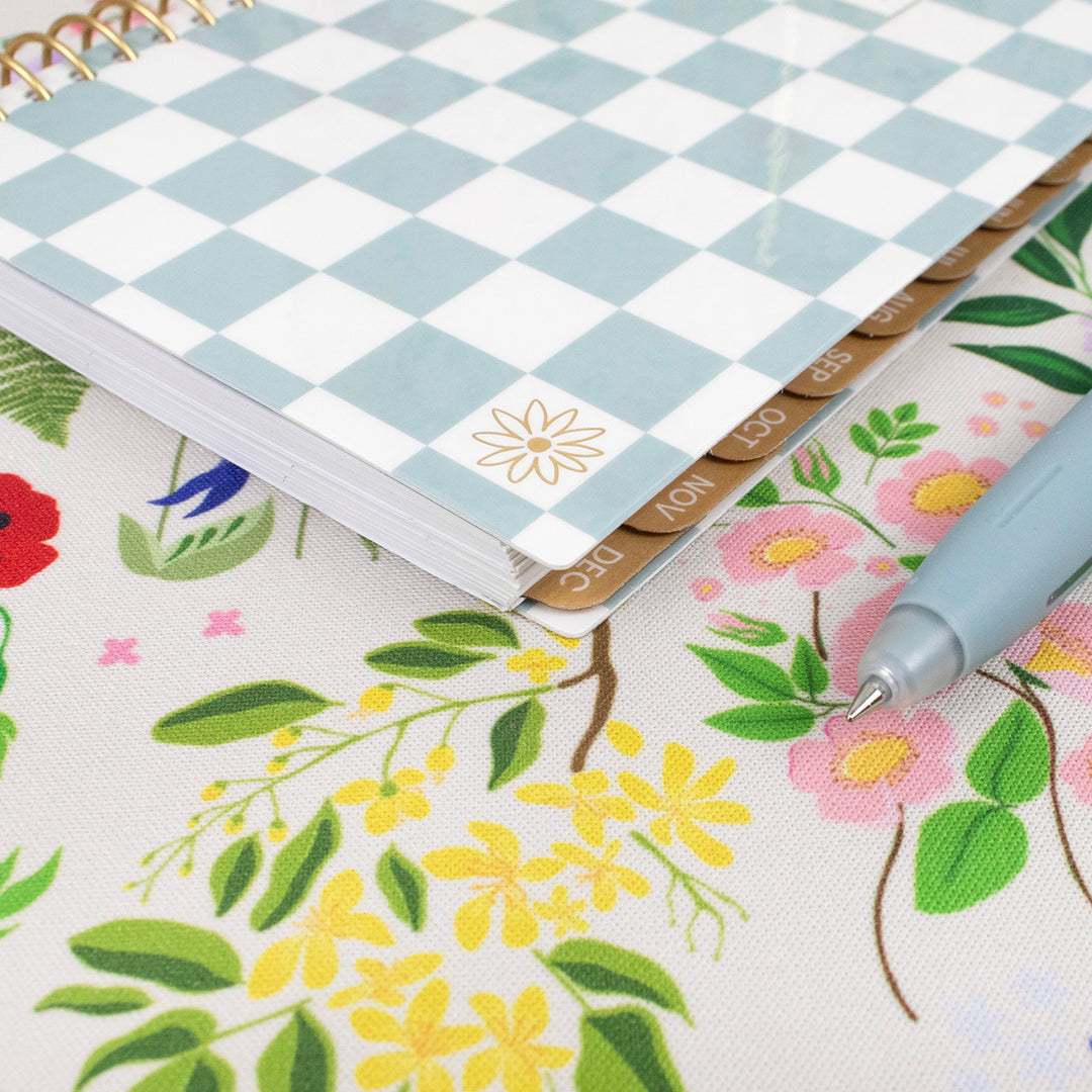 2026 Soft Cover Planner, 4" x 6", Checkered