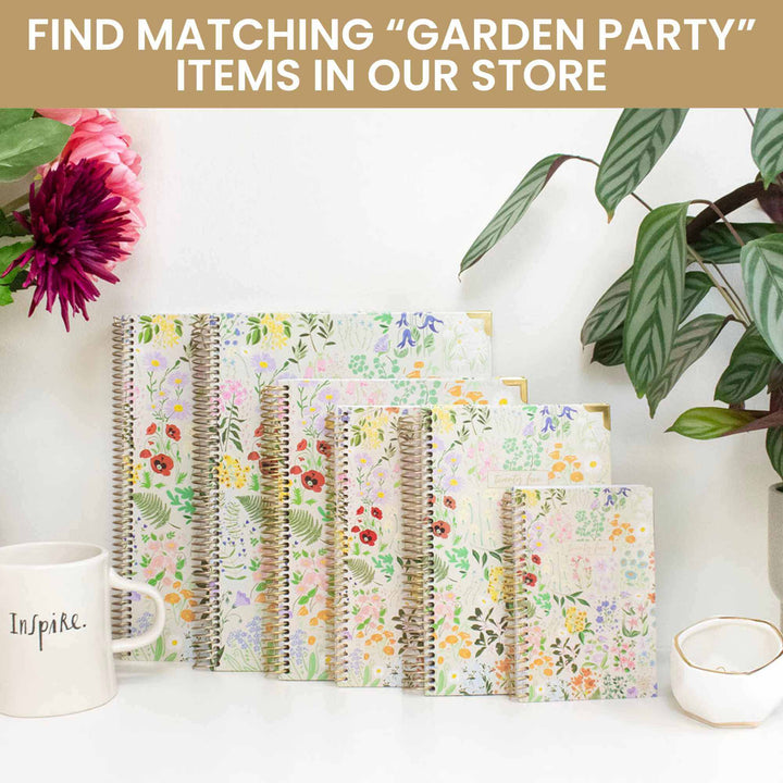 Large Desk Mat, Garden Party