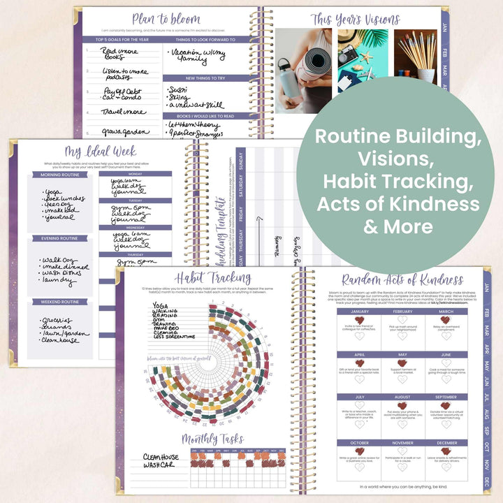 2026 Hard Cover Planner, 8.5" x 11", Good Things are Coming