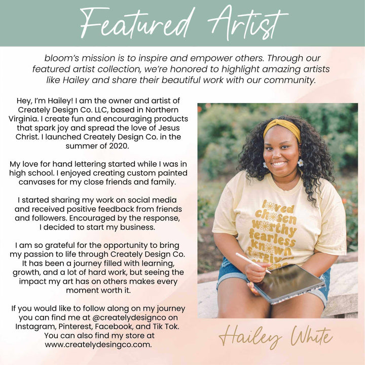 2025-26 Soft Cover Daisy Student Planner, 7" x 9", Let Your Light Shine