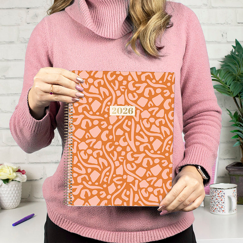 2026 Soft Cover Planner, 8.5" x 11", Moments of Grace