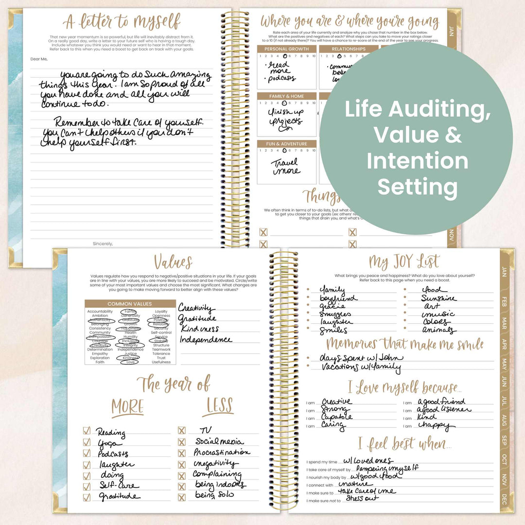 2026 Vision Planner, 7.5" x 9", Ocean Oasis